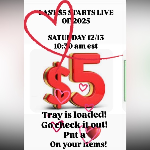 LIVE SATURDAY 12/13 at 10:30am est | 7:30am pct | Throw on a ♥️ To BE NOTIFIED - Picture 11 of 11